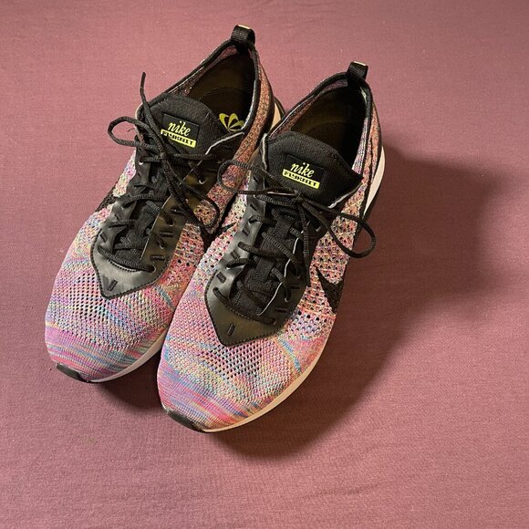 Nike Air Max FlyKnit Racer Men Multicolor Running Sneaker - Size 10.5 - Picture 4 of 10